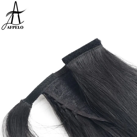 remy human hair ponytail extension